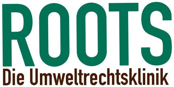 Logo Roots - Die Umweltrechtsklinik gUG